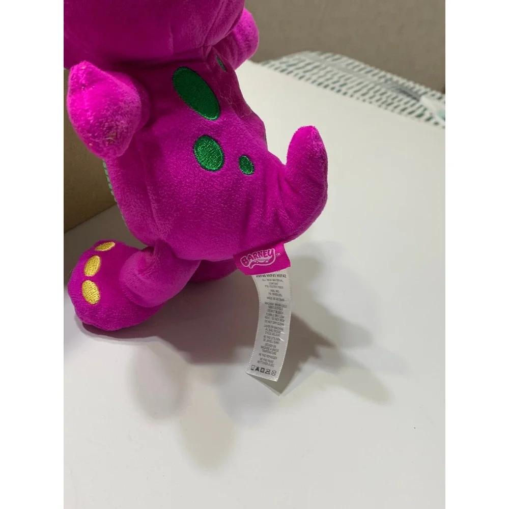 Fisher Price Barney Plush Purple‎ Dinosaur Stuffed Animal 11 inch HVF40 2024